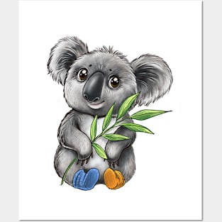 Baby Koala Posters and Art